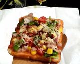 A picture of step 7 of Tawa SweetCorn Bread Pizza.