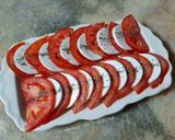 Une image de l'étape 6 de Salade tomate mozzarella et œufs de caille 🍅🧀🥚.
