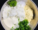A picture of step 1 of Leftover Rice Cutlets.