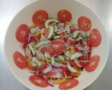 A picture of step 7 of Vegetable salad / garden salad.