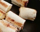 Foto langkah ke 3 dari resep Roti gulung pisang cokelat #indonesiamemasak.