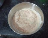 A picture of step 1 of Murmura Chivda (Puffed Rice Snack).
