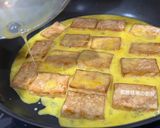 A picture of step 7 of Pan-Fried Tofu and Eggs with Oyster Sauce.