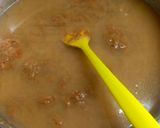 A picture of step 3 of Chestnut Flour Halwa (Singhade ke aate ka halwa).