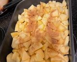 Une image de l'étape 2 de 🪹Crumble 🍎 pomme cannelle 🍏 🫐 myrtilles dessert fruité 🌴.