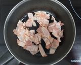 Foto del paso 2 de la receta: Ensalada templada de huevo y bacon