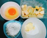 รูปขั้นตอนการทำที่ 1 ของ แพนเค้กแตงไทยกล้วยไข่