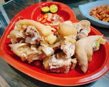 Hình bước làm 5 của món Móng giò ngâm mắm