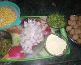 A picture of step 2 of Soya and chanadal kabab,.