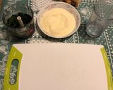 Foto del passaggio 1 della ricetta Foglie d'ulivo (fatte a mano) con panna e speck🌿🕊