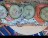 A picture of step 6 of Street food bun kabab.