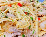 Hình bước làm 6 của món Măng Tươi Xào Thịt Heo Ba Rọi