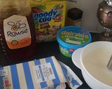 A picture of step 9 of Toppings for desserts e.g. donuts (illustrations and notes).