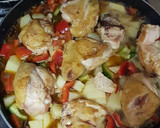 Foto del paso 7 de la receta: Patata y pollo estofado