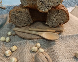 Foto del paso 4 de la receta: Bizcocho integral de yogurt, avellanas,coco y nueces🍰