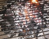 A picture of step 1 of Bbq Chicken and Mushroom Fire Grilled Pizza #braaifordad!.