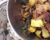 A picture of step 3 of Rajma gravy.