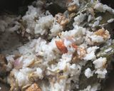 Foto langkah ke 4 dari resep Nasi Liwet Teri Tempe (Rice cooker).
