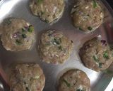 A picture of step 1 of Chicken keema tikki.