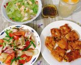 Hình bước làm 5 của món Mâm cơm gia đình thời Covid 19