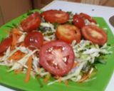 A picture of step 7 of Tomatoes salad.