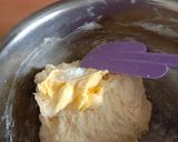 Foto langkah ke 2 dari resep Roti tanpa ulen lembut (no mixer+ eggless).