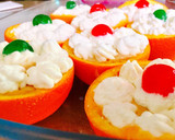 Foto del paso 3 de la receta: Naranjas Rellenas de cookie cream