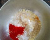 A picture of step 2 of Pumpkin flowers pakoda.