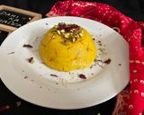 A picture of step 4 of Dahi Ka Halwa.