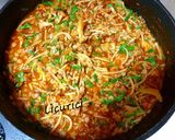 Pas rețetă Conopida alla bolognese cu pasta mixta 6 fotografie