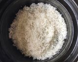 A picture of step 1 of Corn rice made with salted rice malt(Shio-koji).