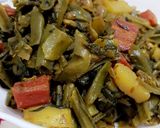 A picture of step 4 of Mix vegetables (carrots,potatoes, french beans and fenugreek).