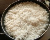 A picture of step 4 of Veg student biryani.