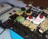 Foto langkah ke 6 dari resep 🎂brownies potong coklat lumer🎂.