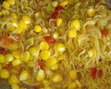 A picture of step 2 of Cheese and corn Maggi 😋.