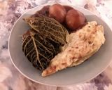 A picture of step 4 of Sig's pointed cabbage bake.
