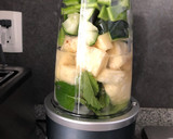 Foto del paso 1 de la receta: Jugo verde con jengibre y limón