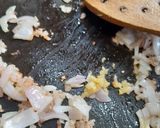 A picture of step 2 of Creamy Mushroom Palak Paneer.
