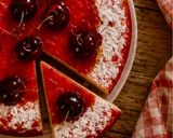 صورة لخطوة 5 من وصفة الكيك الأحمر بالكريمة و الكرز ❤❤❤