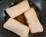 Foto del paso 9 de la receta: 🍲Tofu de lentejas coral salteado al curry con guarnición al aliño de yogur y mostaza 🍲