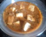 A picture of step 6 of Paneer korma with jeera rice.