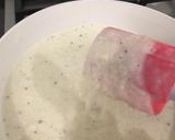 A picture of step 5 of Coconut phirni.