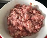 Hình bước làm 1 của món Đậu hũ (đậu khuôn/đậu phụ) nhồi thịt sốt cà chua