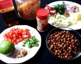 ঢাকার জনপ্রিয় ছোলা মাখা রেসিপির ধাপ 1 ছবি