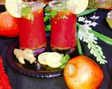 A picture of step 7 of Orange-Pomegranate-Ginger-Sarbat.