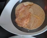 Foto del passaggio 2 della ricetta Carne impanata a modo mio 💓