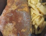 Szaftos csípős pecsenyehús burgonyával recept fázis 1 fotója