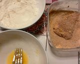 Parmezánbundás csirkemell citromos-tejszínes mártással recept fázis 2 fotója