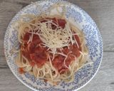 1947. Paradicsomos Sonkás Pestós Spagetti ! recept fázis 4 fotója