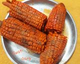 दिल्ली की मशहूर छल्ली भुट्टा(Delhi ki mashhur chhalli bhutta recipe in Hindi) रेसिपी चरण 8 फोटो